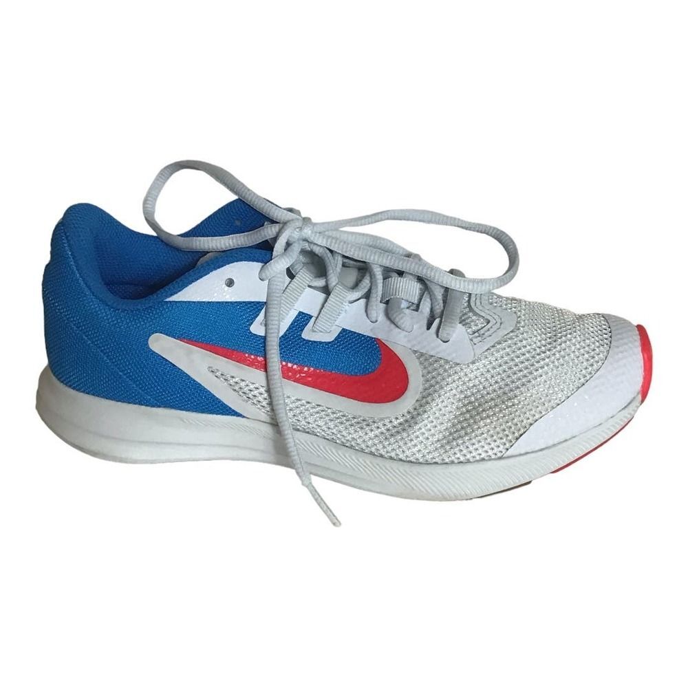 Nike Youth Downshifter 9 Heat Check GS Running Shoes Sz. 5 EUC